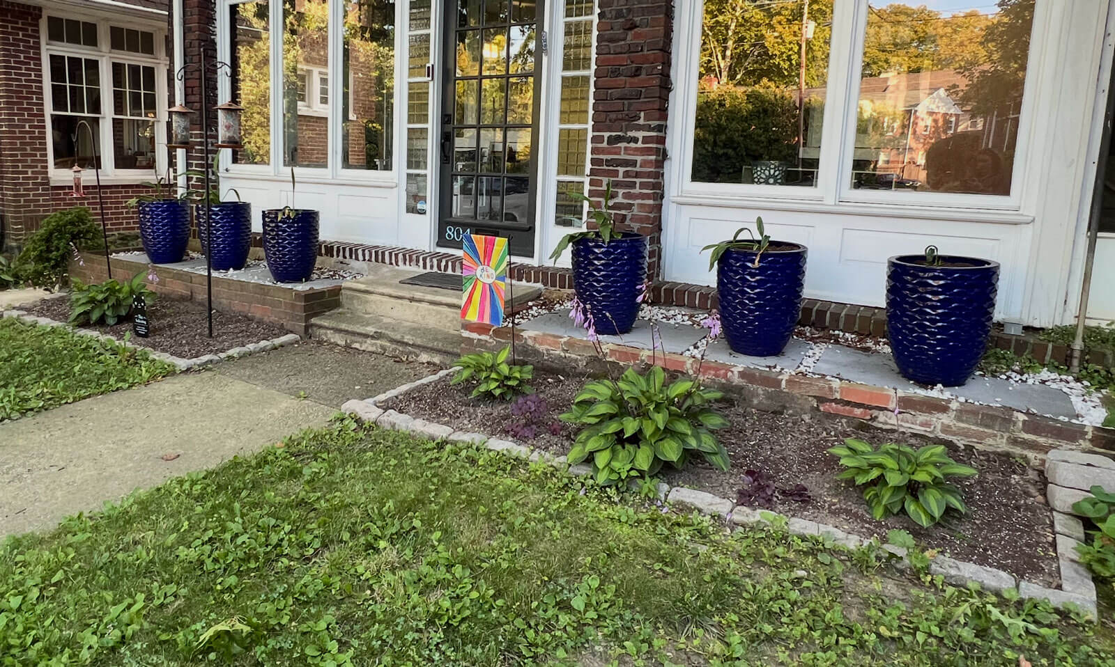 A small Baynard Village garden before A small Baynard Village garden before